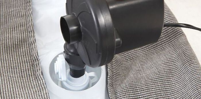 Inflatable Round Day Bed - Beige