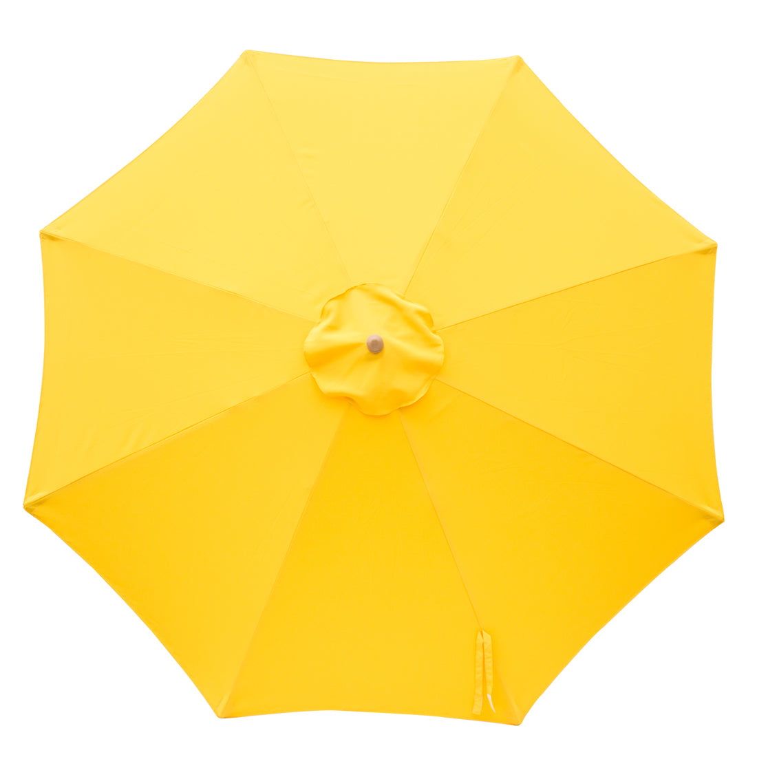 Yellow 3m diameter market umbrella with cover - Billy Fresh