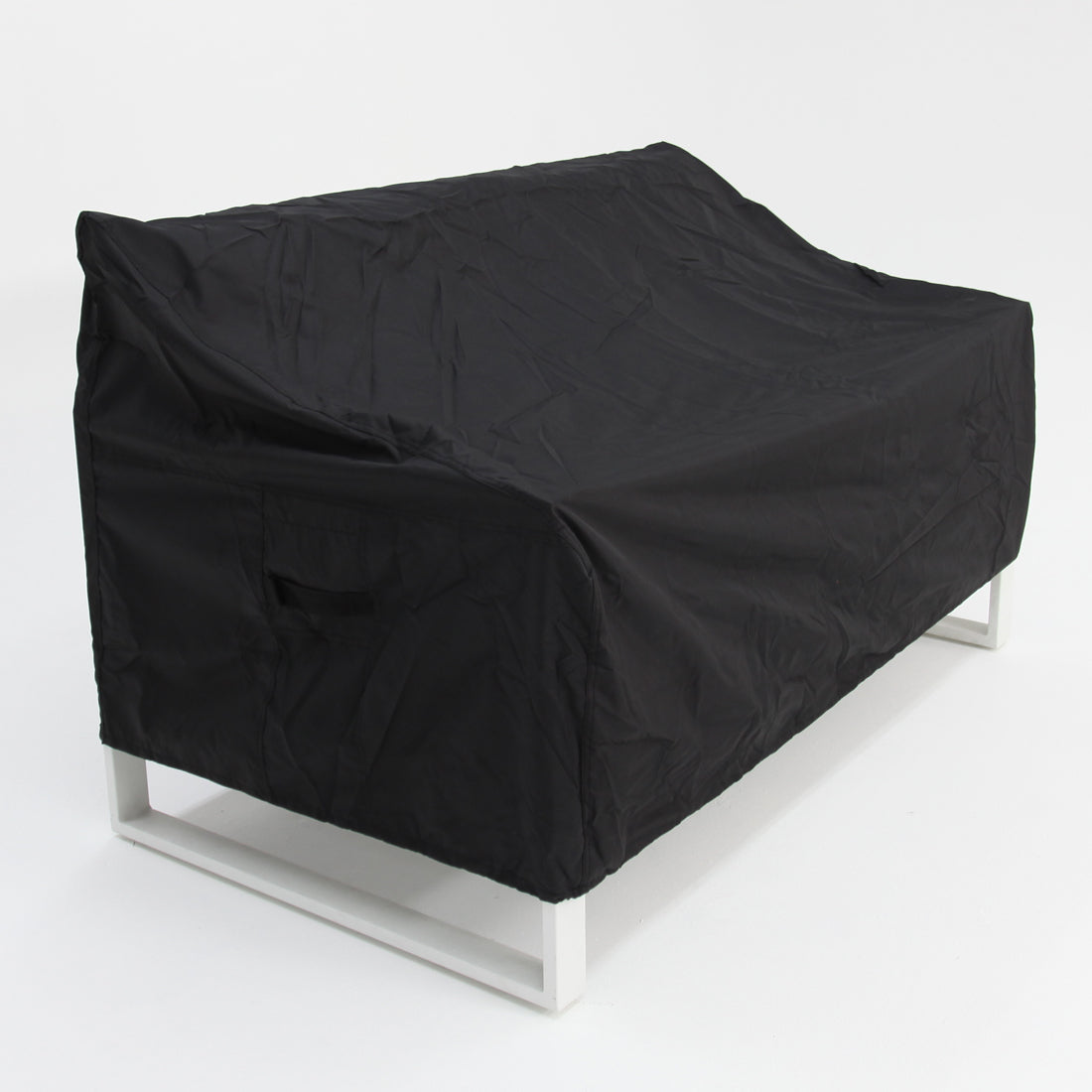 2-Seater Lounge Outdoor Cover - Black - Billy Fresh