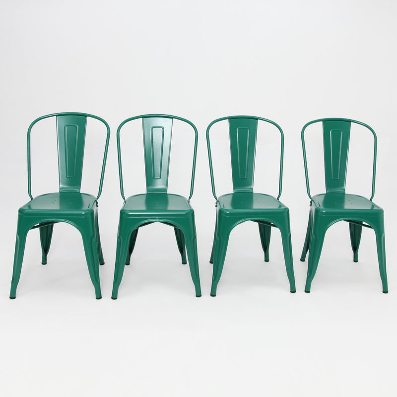Paris Tolix Chair Green x 4