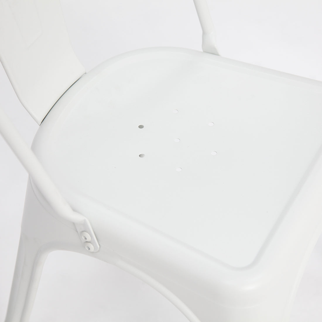 Cannes 5 piece Cafe Set - White