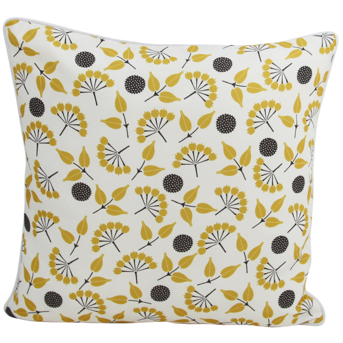 Popcorn yellow outdoor cushion