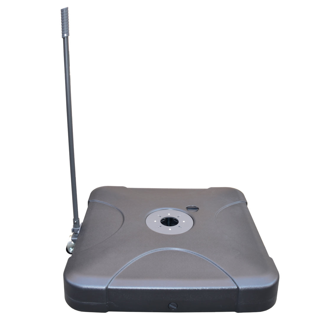 Santa Fe 3x4m Cantilever Umbrella - Light Grey (Includes Water Base & Cover)