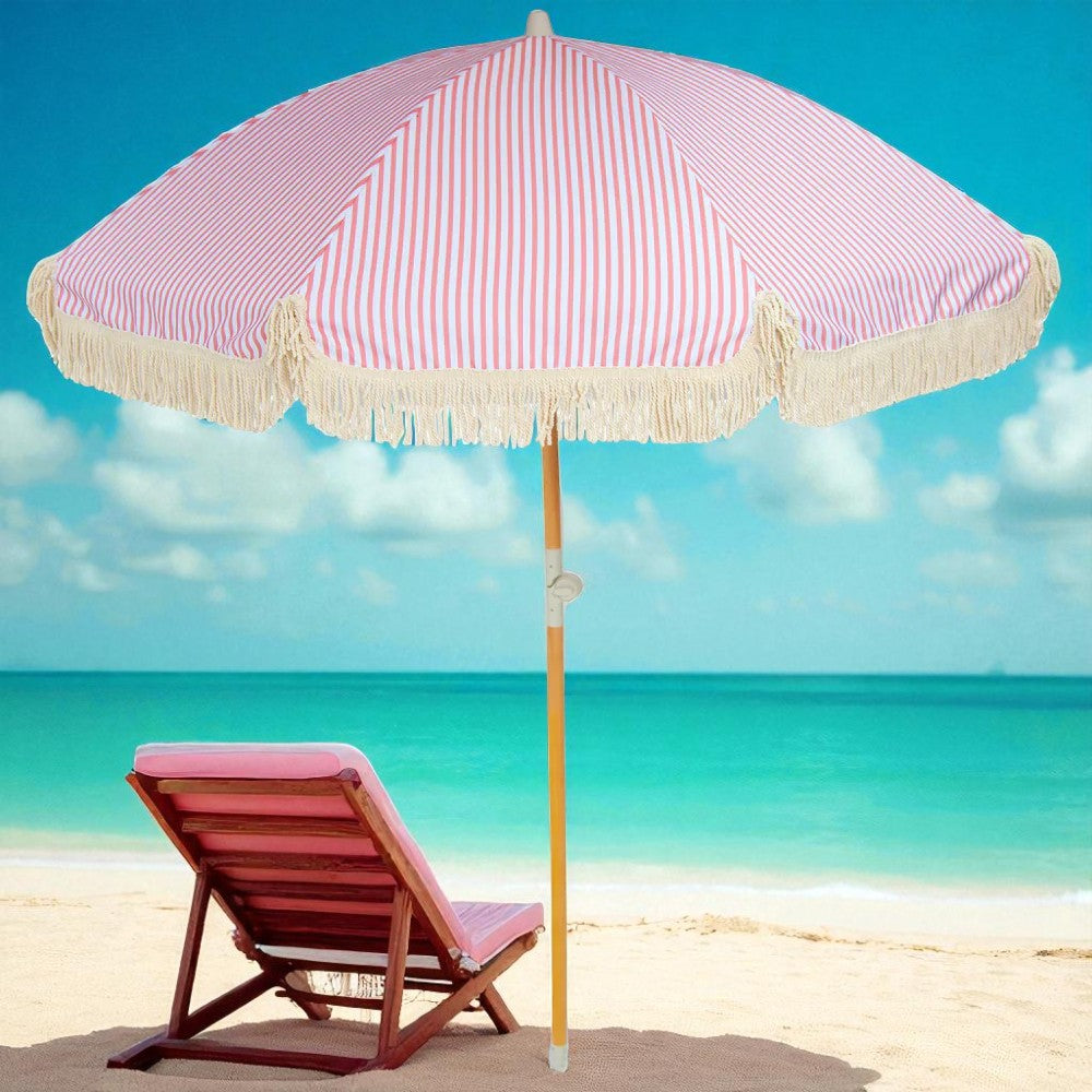 Beach Umbrella - Dusty Pink