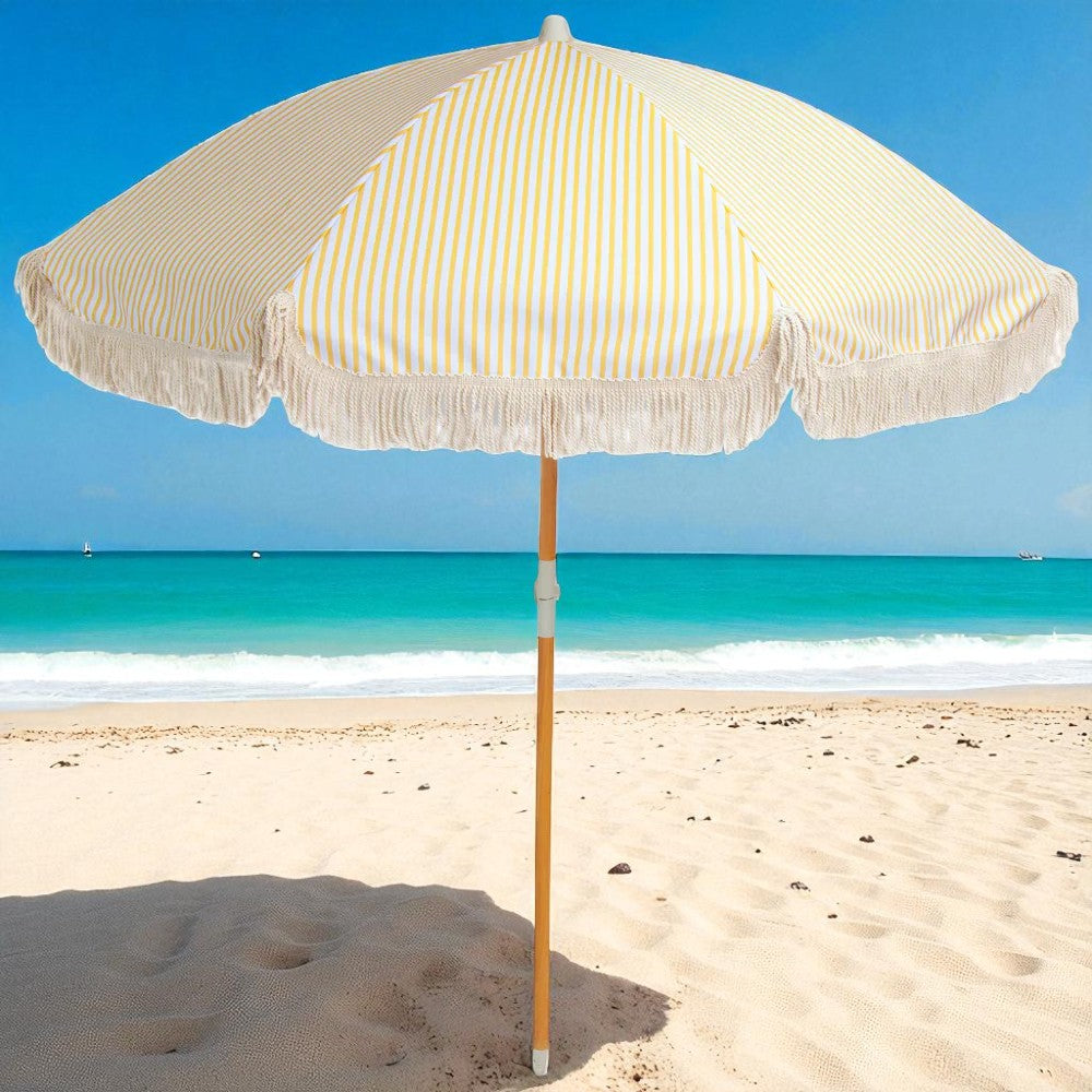 Beach Umbrella - Banana Yellow