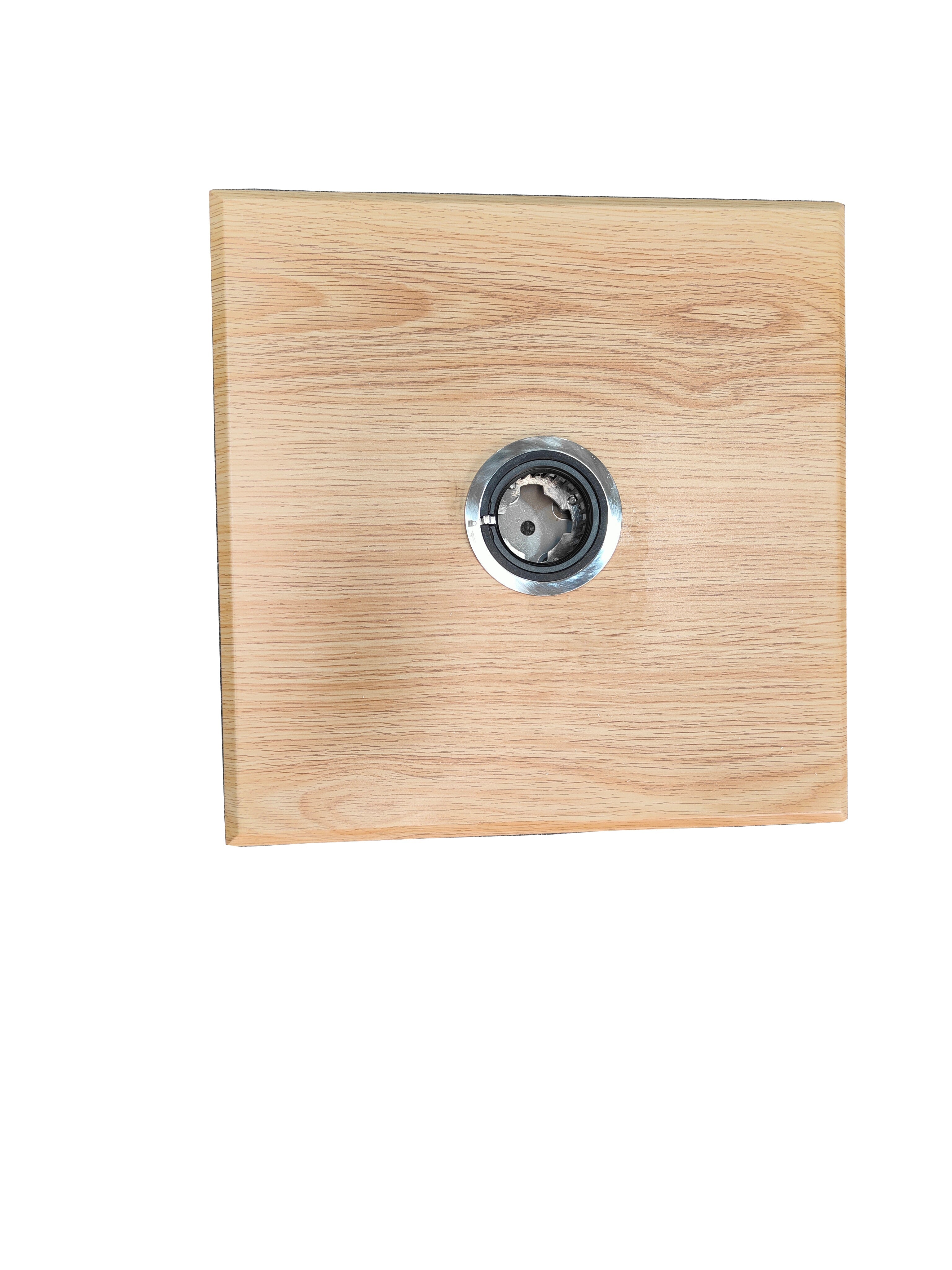 25kg Aluminium Umbrella Base - Timber-Look