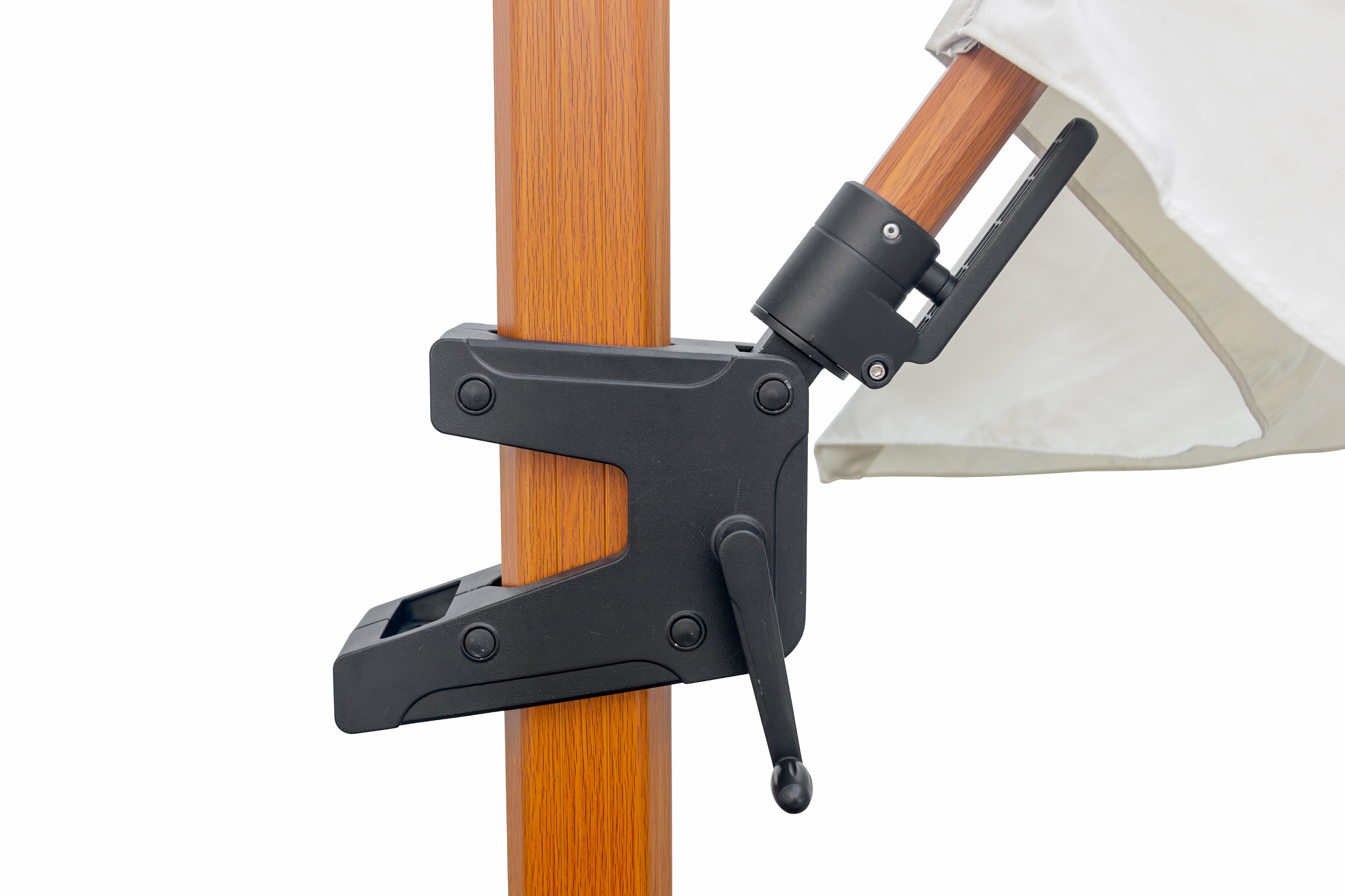 Roma 3mt x 3 mt Canteliever umbrella with base and cover