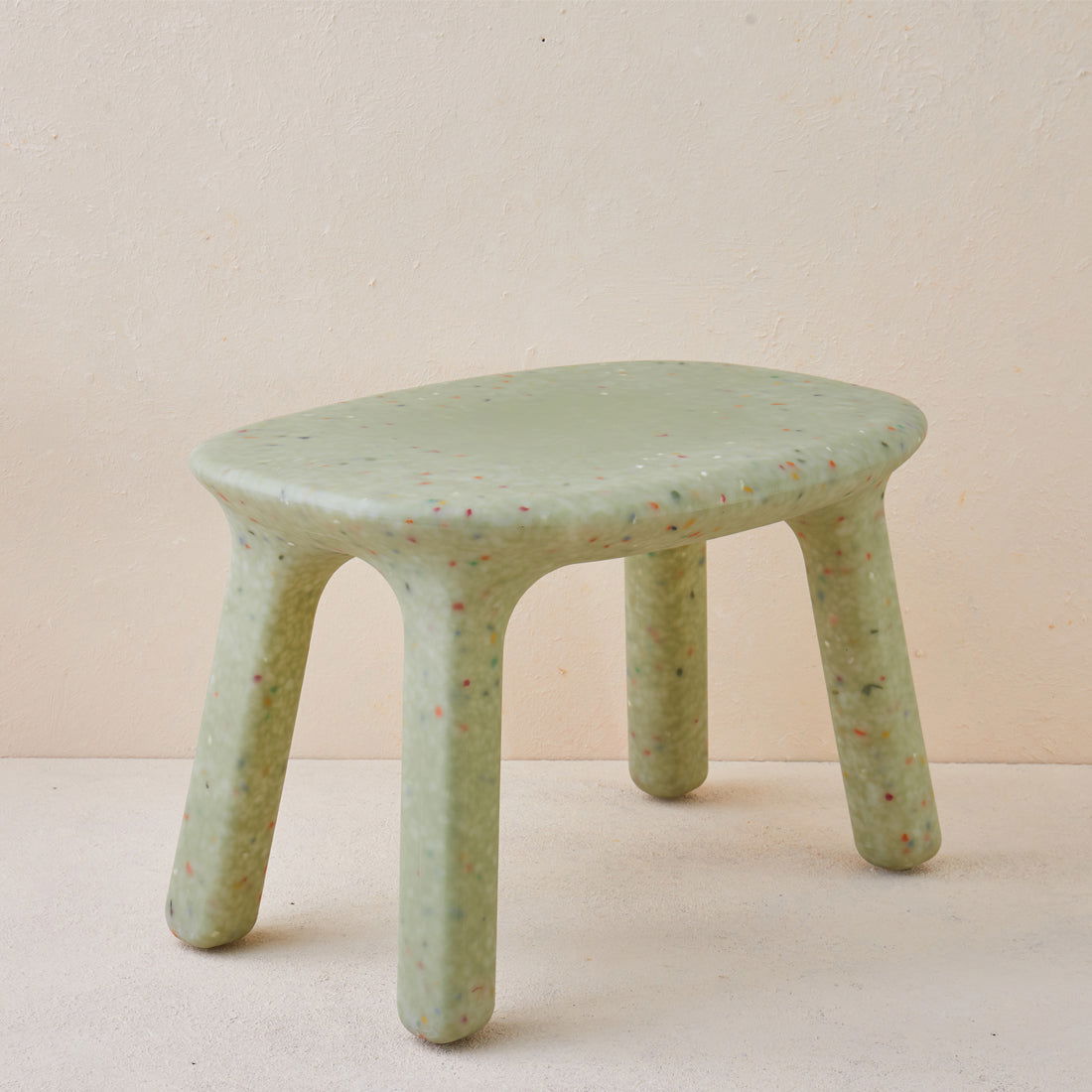 Odie Kids 3pc Table and Chair Set - Green Sprinkle - Odie Home