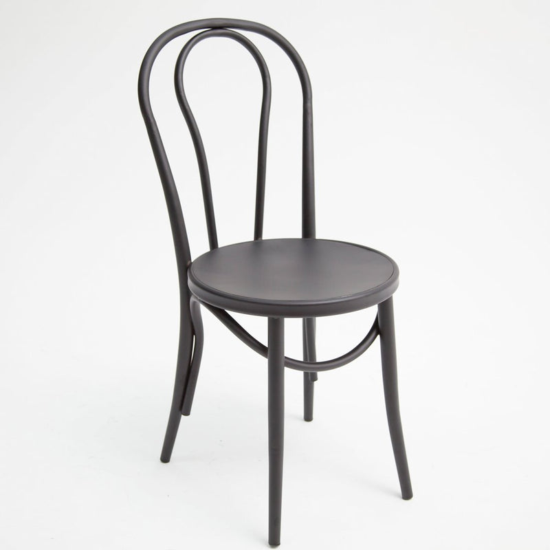 Bentwood Chair Matte Black x2