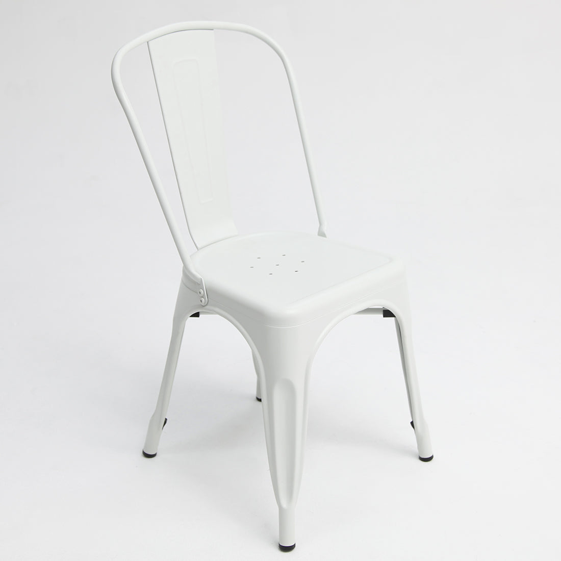 Paris Tolix Chair White - Billy Fresh