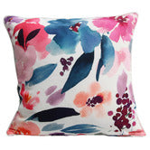 Watercolour outdoor cushion