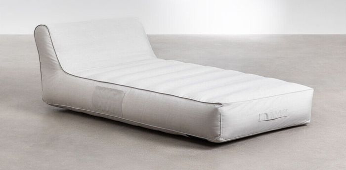 Inflatable Pool Lounger - Beige