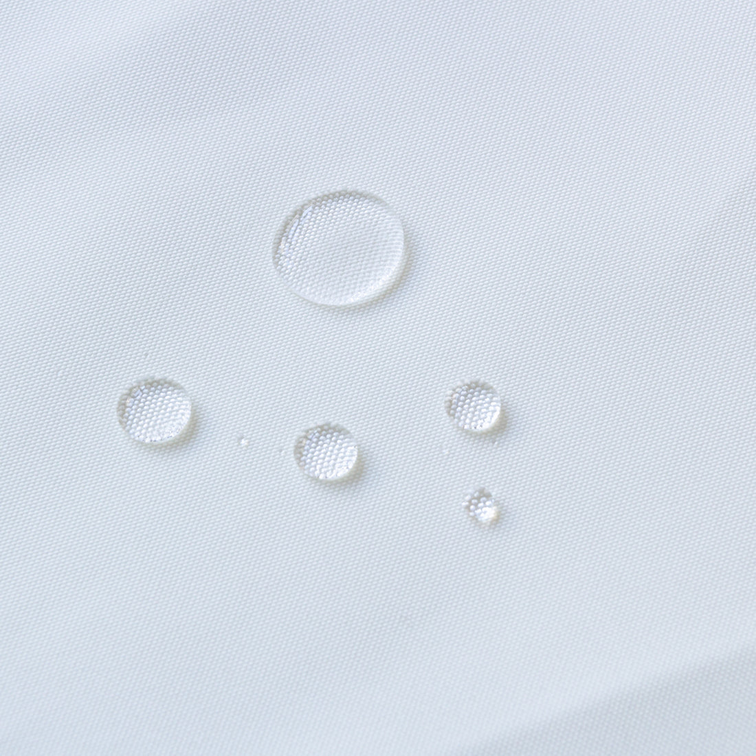 Palermo 3m Aluminium Umbrella with Scallop Edge and Cover - White with Black Trim