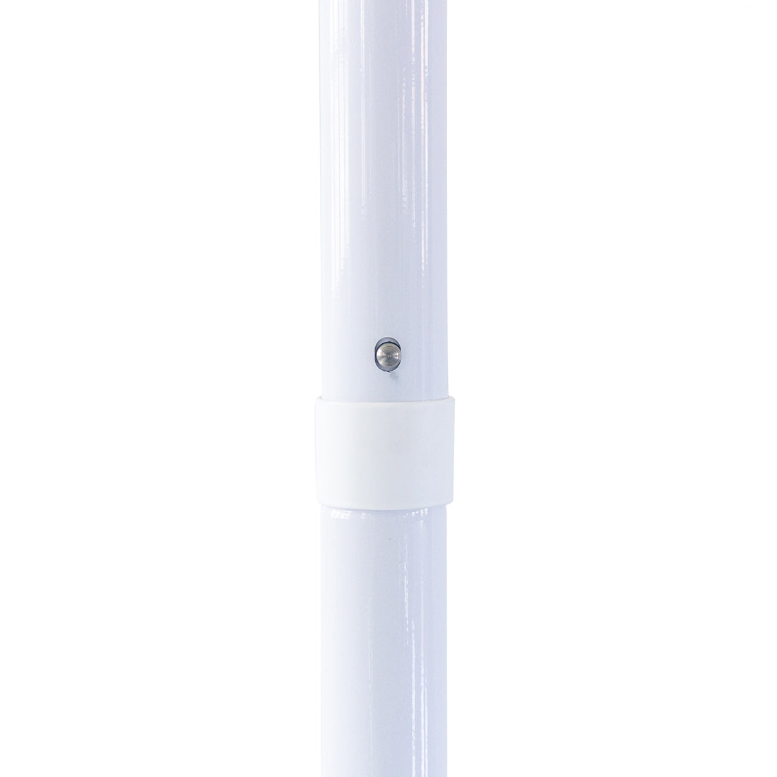 Whitehaven 3m Aluminium Umbrella with Scallop Edge and Cover - Cream with White Trim
