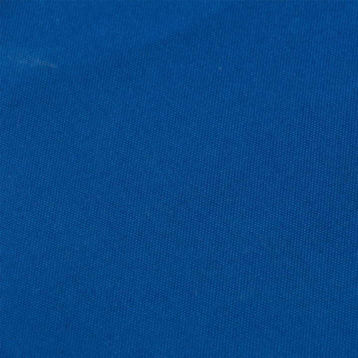 Nautical 3m Aluminium Umbrella with Scallop Edge and Cover - Blue with White Trim