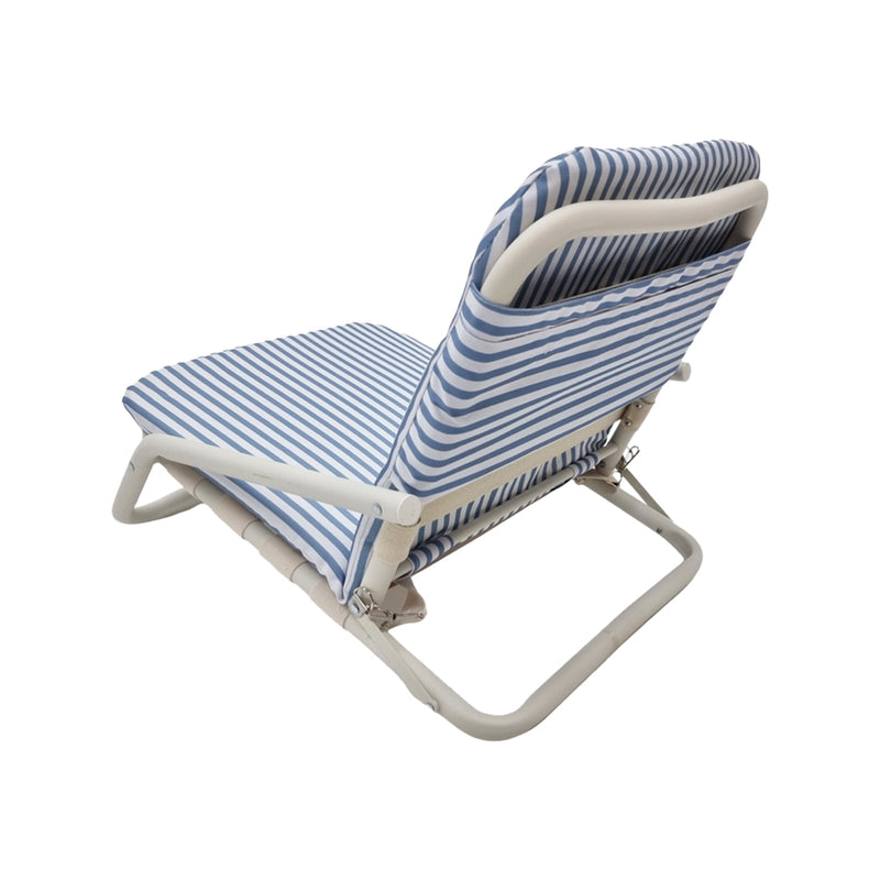Beach Chair-Marble Blue