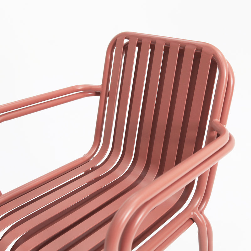 Bistro 3 piece cafe set -Peach