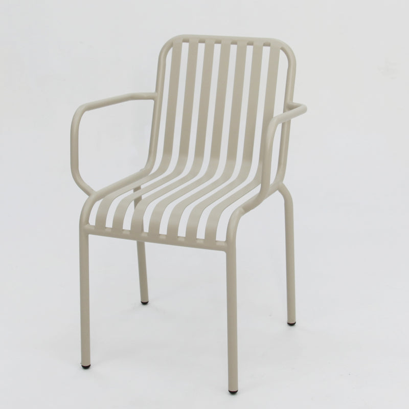 Bistro cafe chairs x 2-Beige