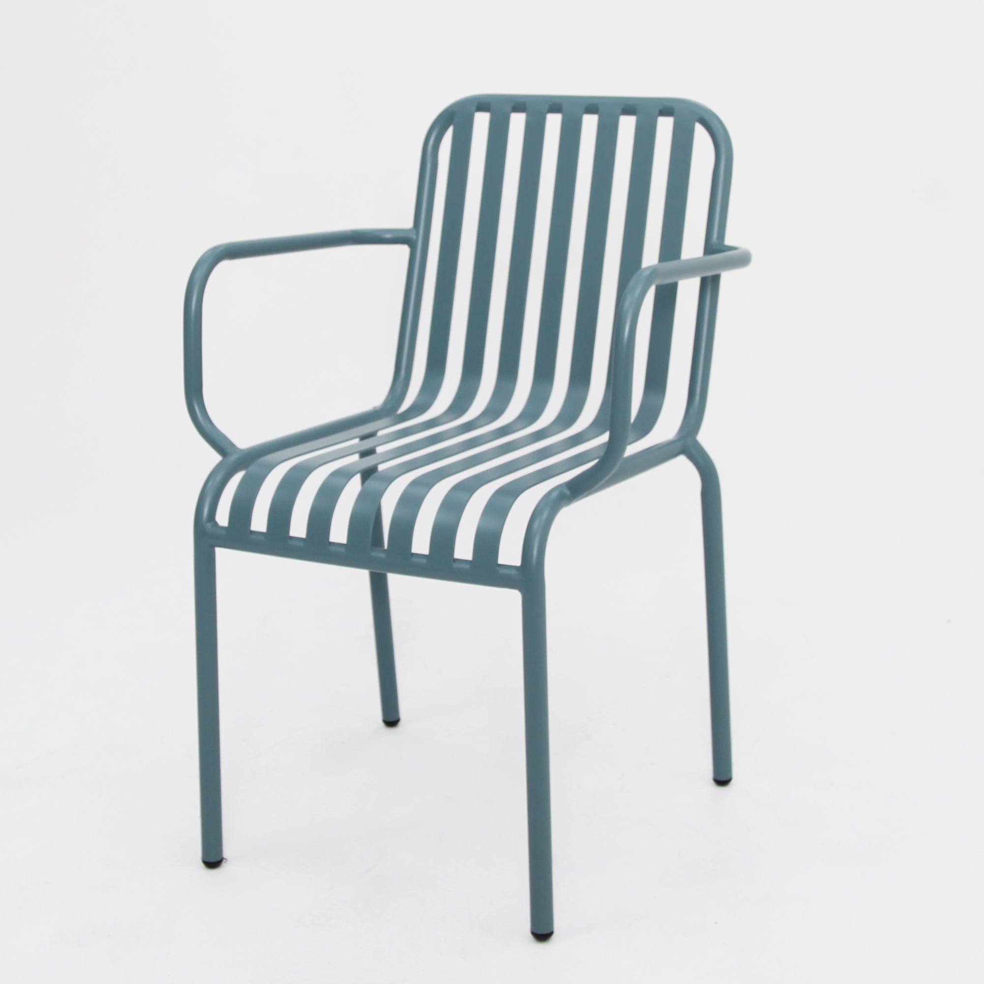 Bistro cafe chairs x 2-Blue