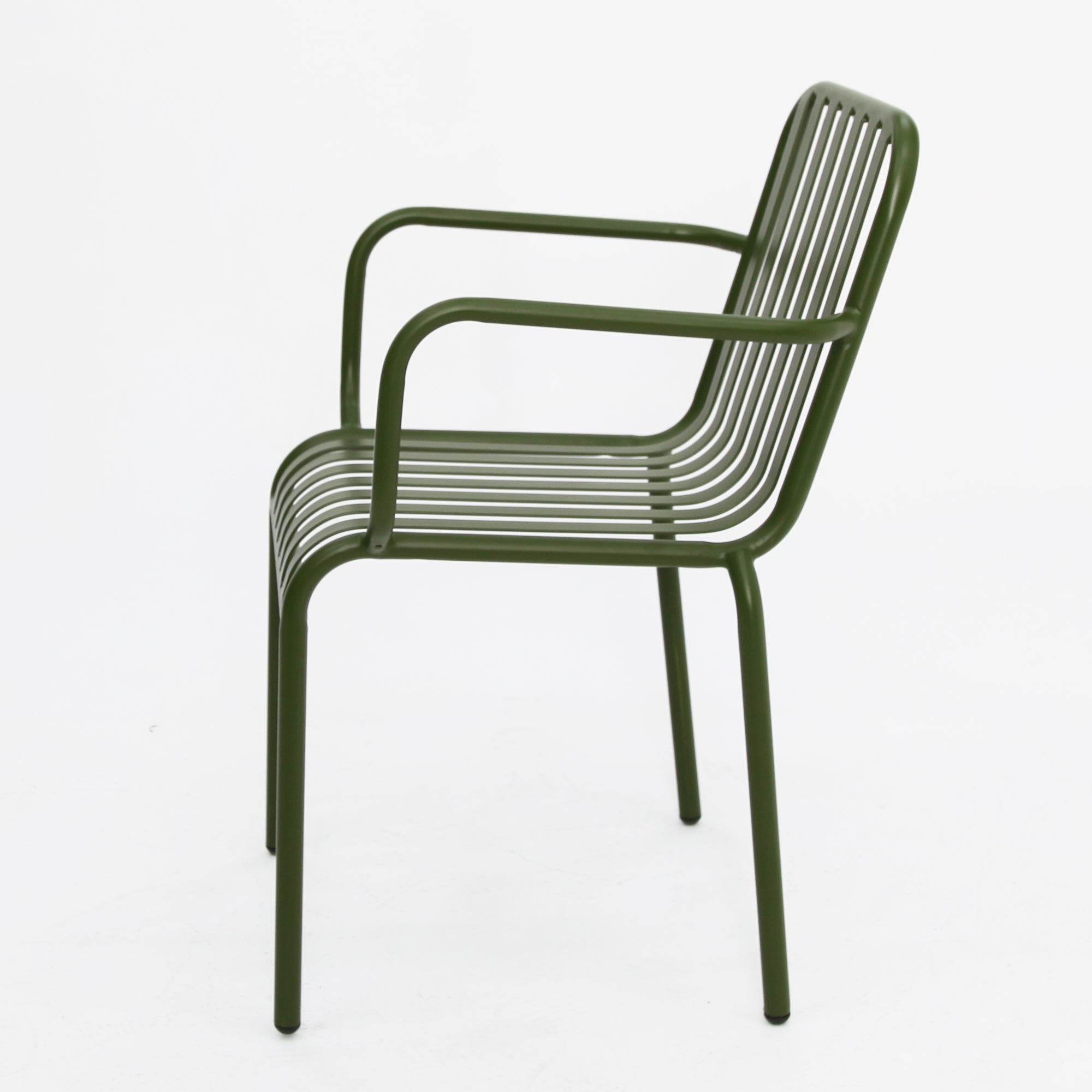 Bistro cafe chairs x 2-Green