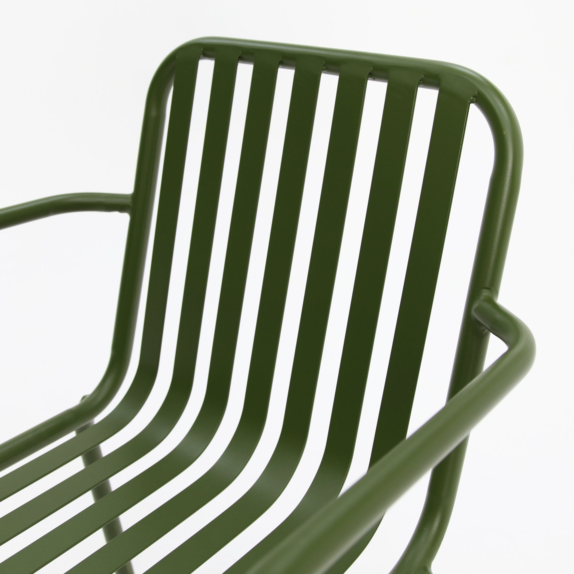 Bistro cafe chairs x 2-Green