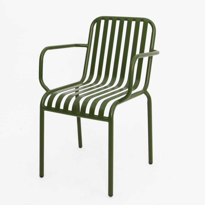Bistro cafe chairs x 2-Green