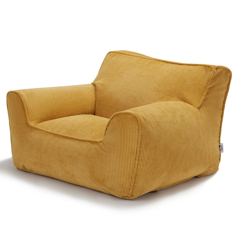 Kinda Kids beanbag chair-Mustard