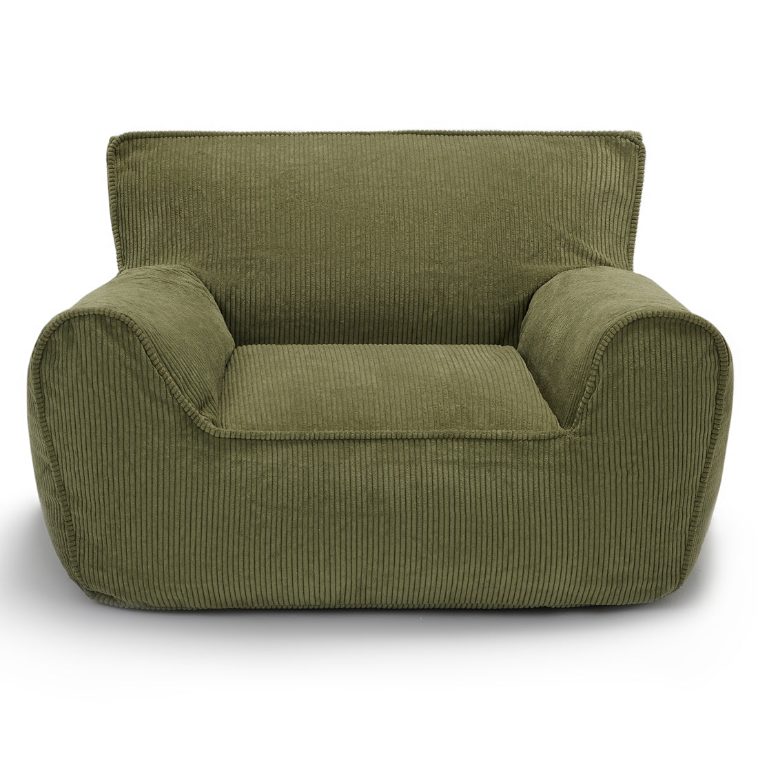 Kinda Kids beanbag chair-Olive