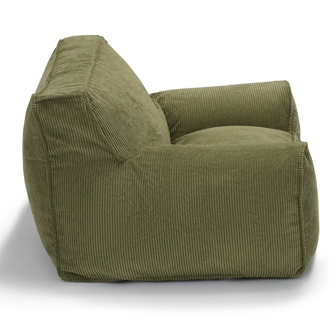 Kinda Kids beanbag chair-Olive
