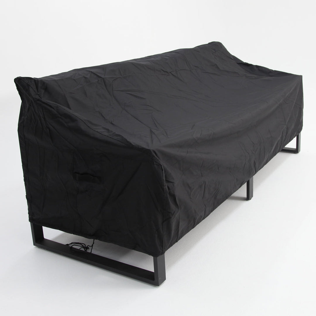 3-Seater Lounge Outdoor Cover - Black - Billy Fresh