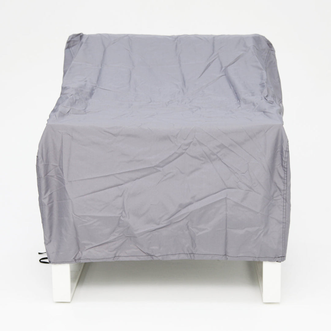 Single Lounge Outdoor Cover - Light Grey - Billy Fresh