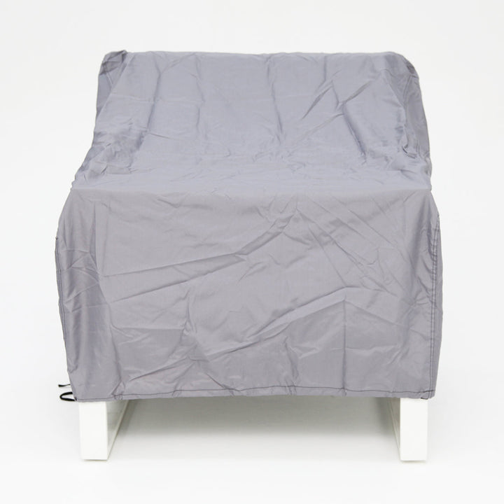 Single Lounge Outdoor Cover - Light Grey - Billy Fresh