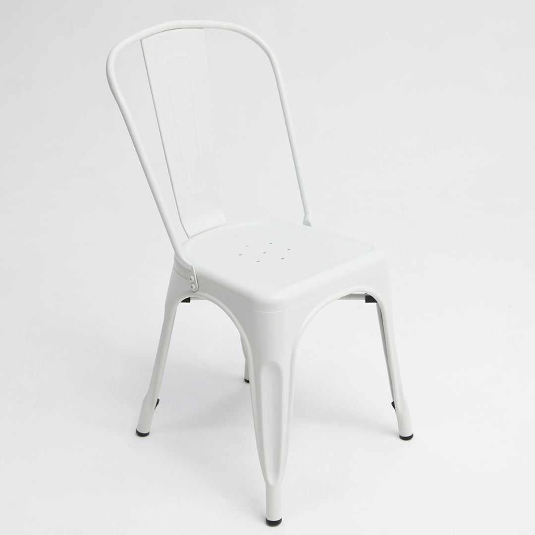 Cannes 5 piece Cafe Set - White
