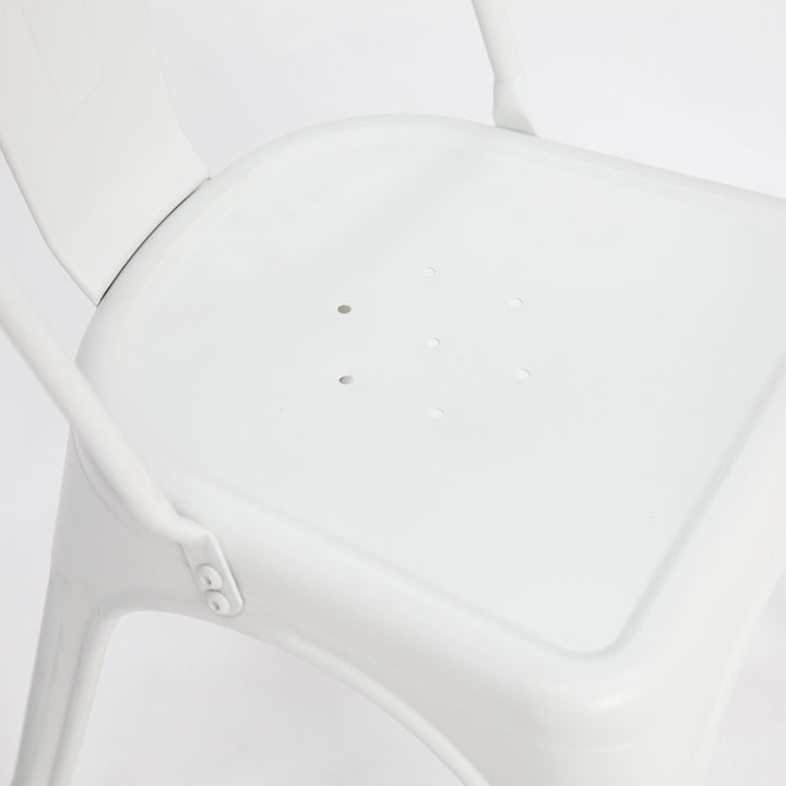 Cannes 5 piece Cafe Set - White