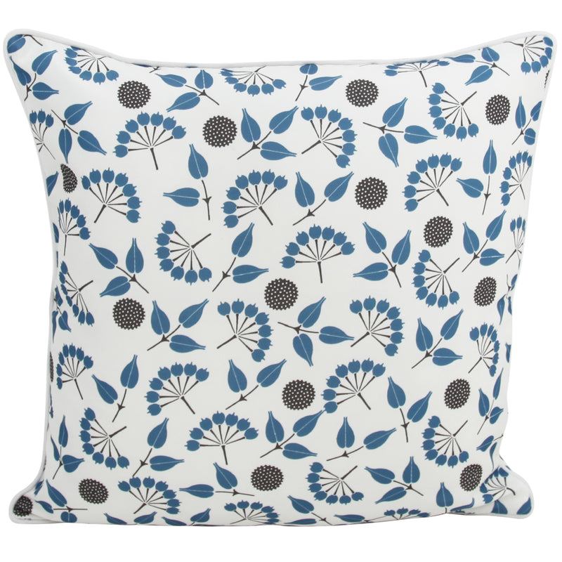 Popcorn blue outdoor cushion