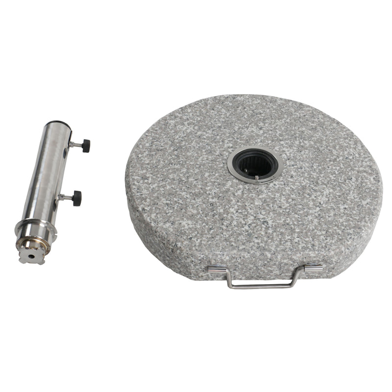 25kg granite umbrella base round