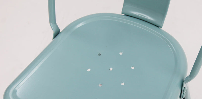 Paris Tolix Chair Mint x4