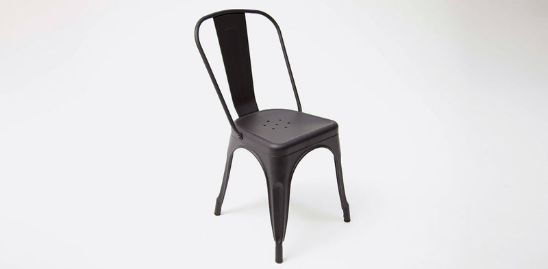 Paris Tolix Chair Black x4