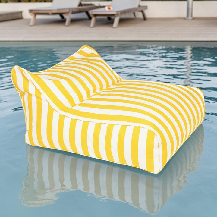 Driftaway Double Floating beanbag-Yellow/white