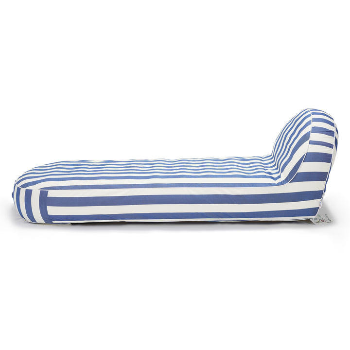 Sierra Inflatable Daybed - Navy &amp; White Stripe