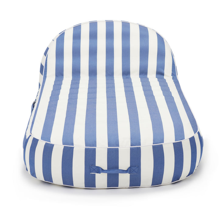 Sierra Inflatable Daybed - Navy &amp; White Stripe