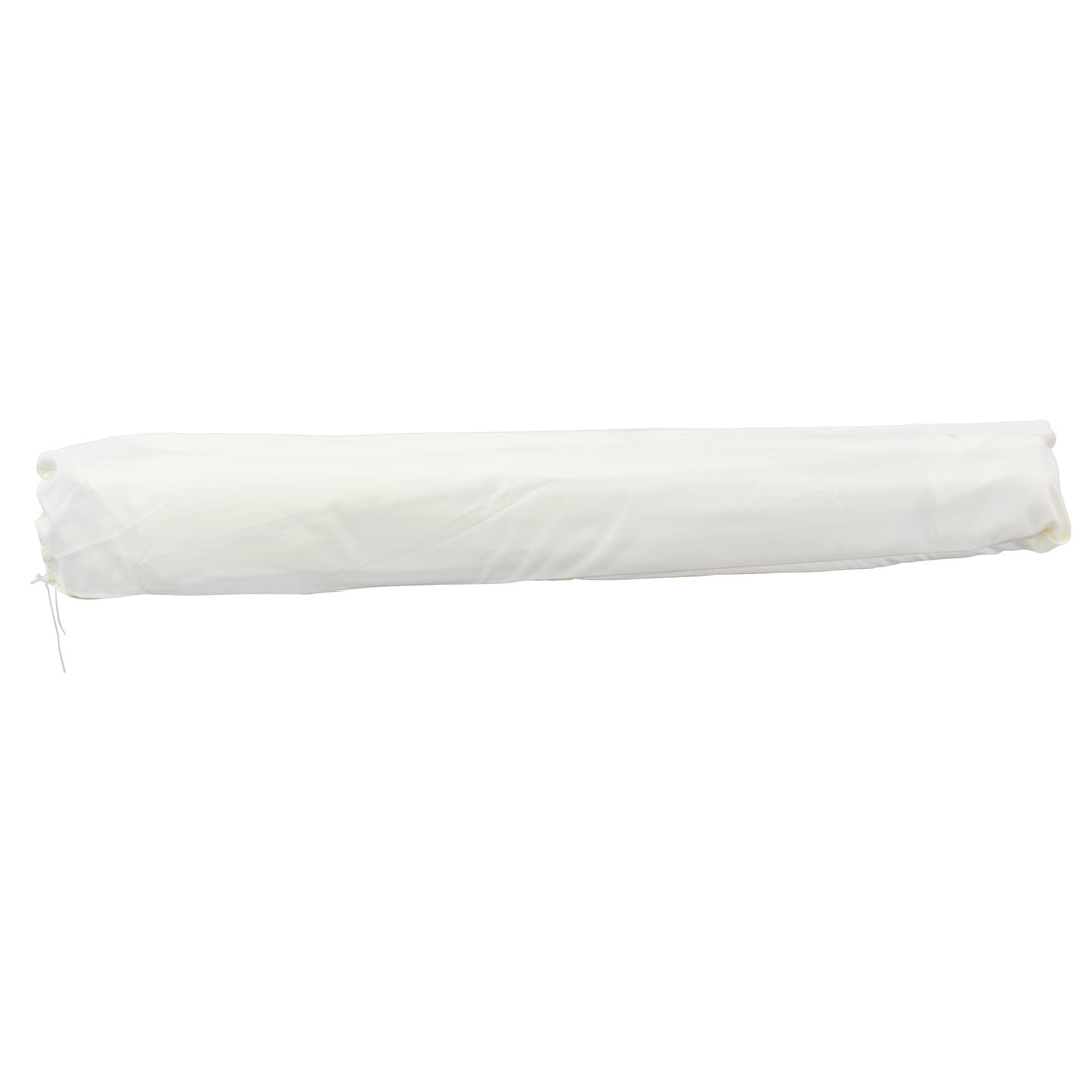 3m Deluxe Bamboo Umbrella with Cover - Cream