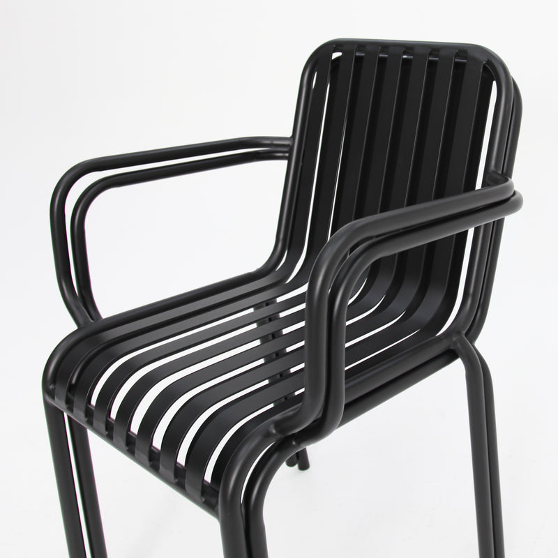 Bistro 3 piece cafe set -Black