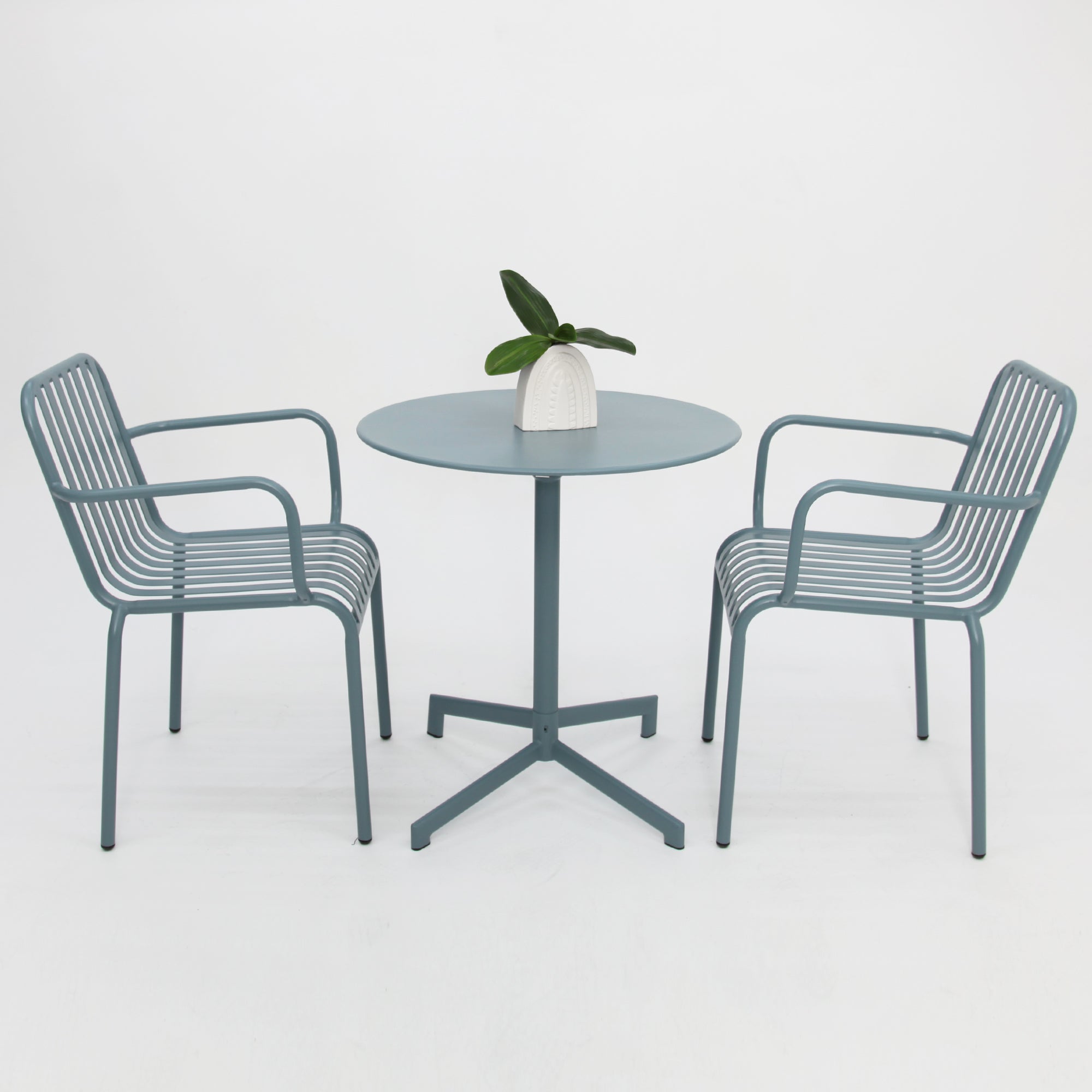 Bistro 3 piece cafe set -Blue