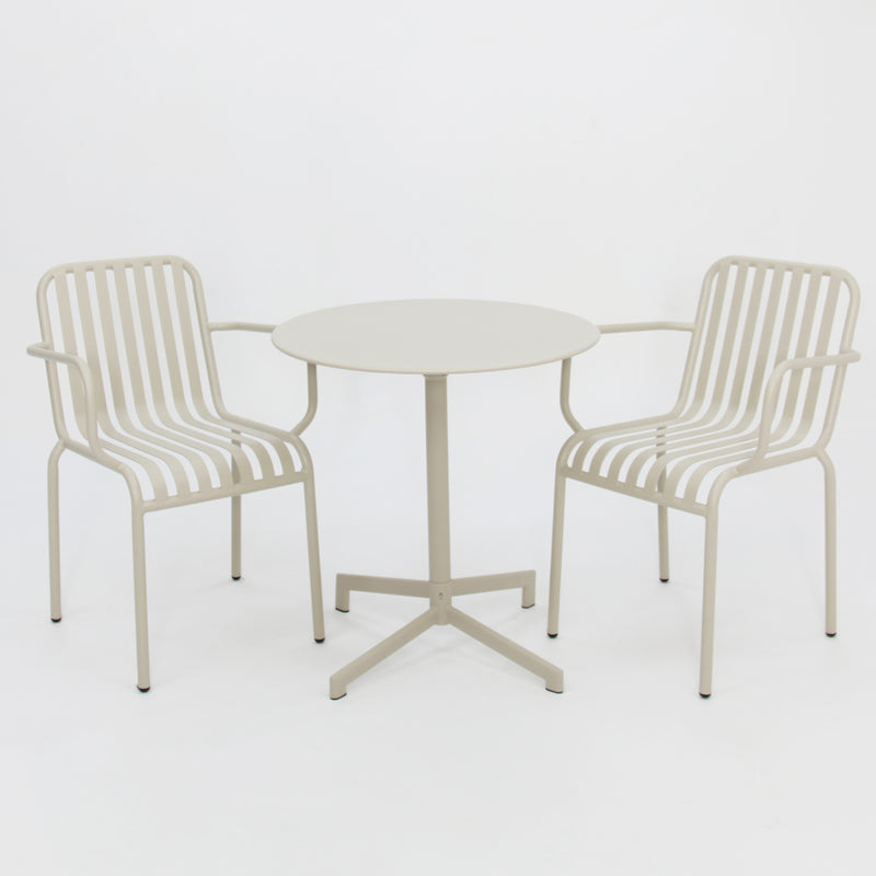 Bistro 3 piece cafe set -Beige
