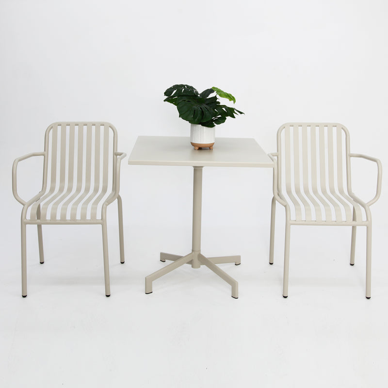 Regent 3 piece cafe set -Beige