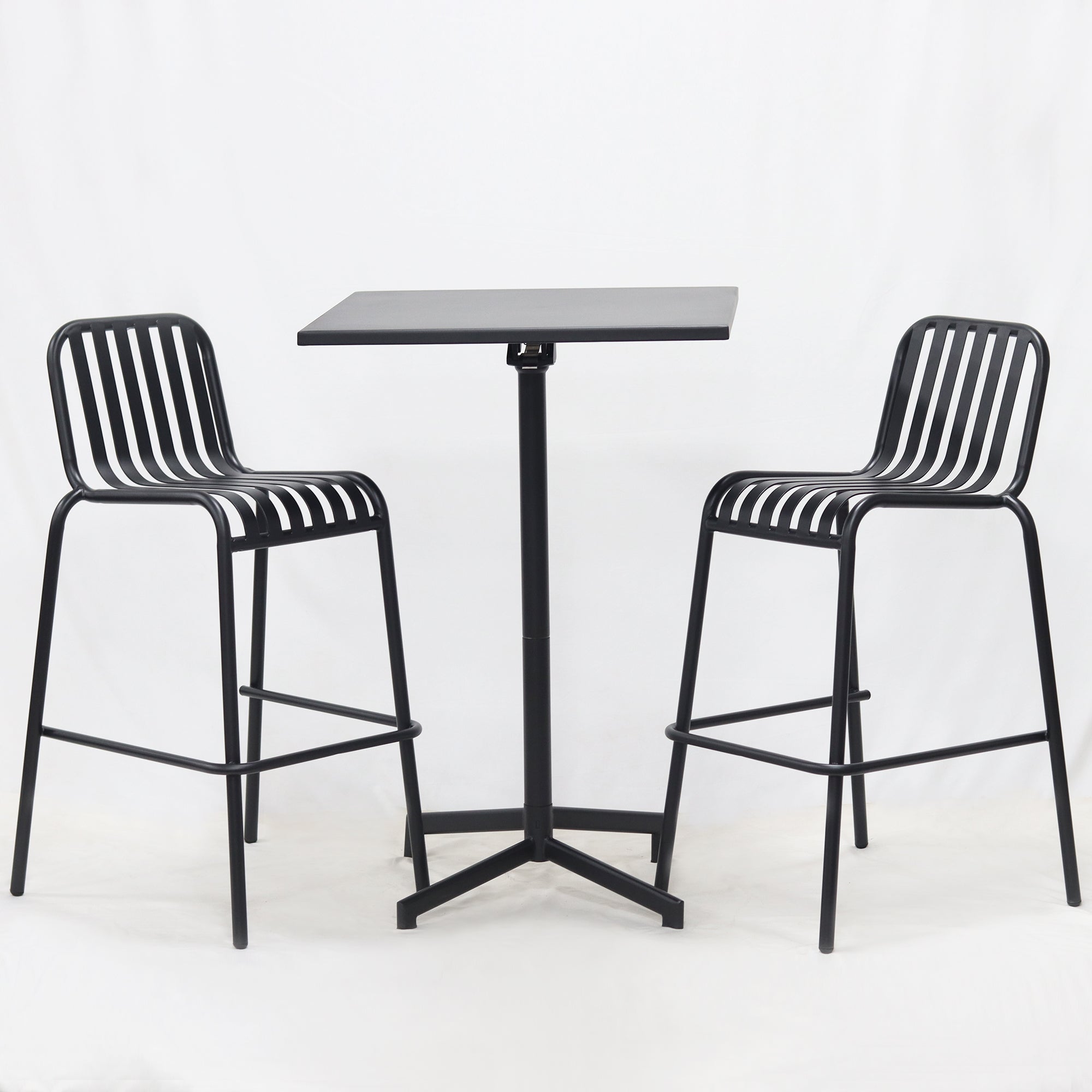 Regent 3 piece Bar set -Black