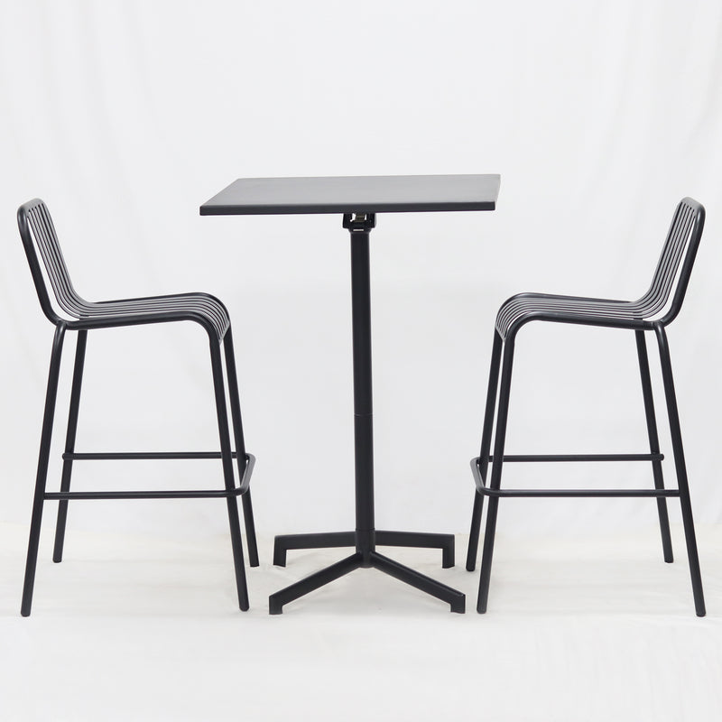 Regent 3 piece Bar set -Black