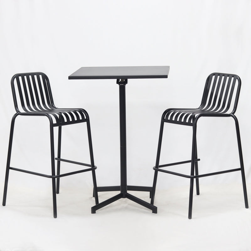 Regent 3 piece Bar set -Black
