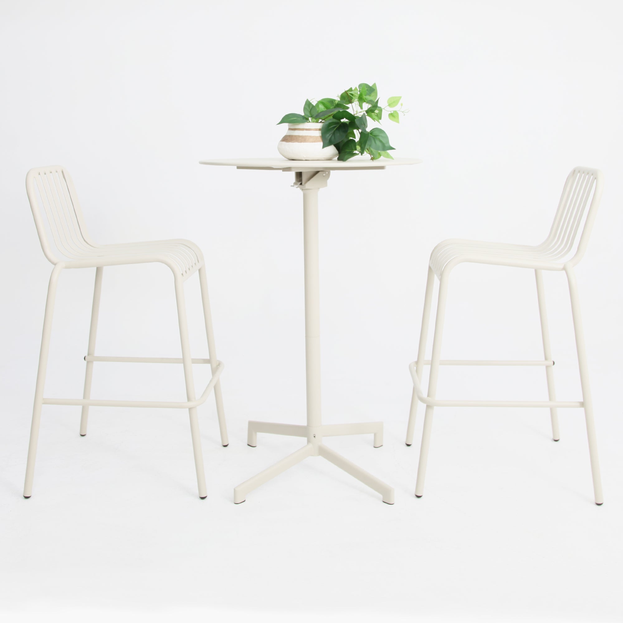 Bistro 3 piece Bar set -Beige